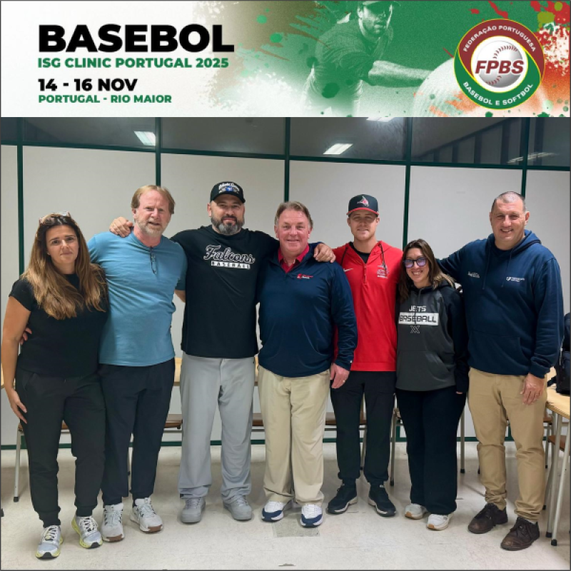 Confederação de Treinadores apoiou formação de treinadores de basebol